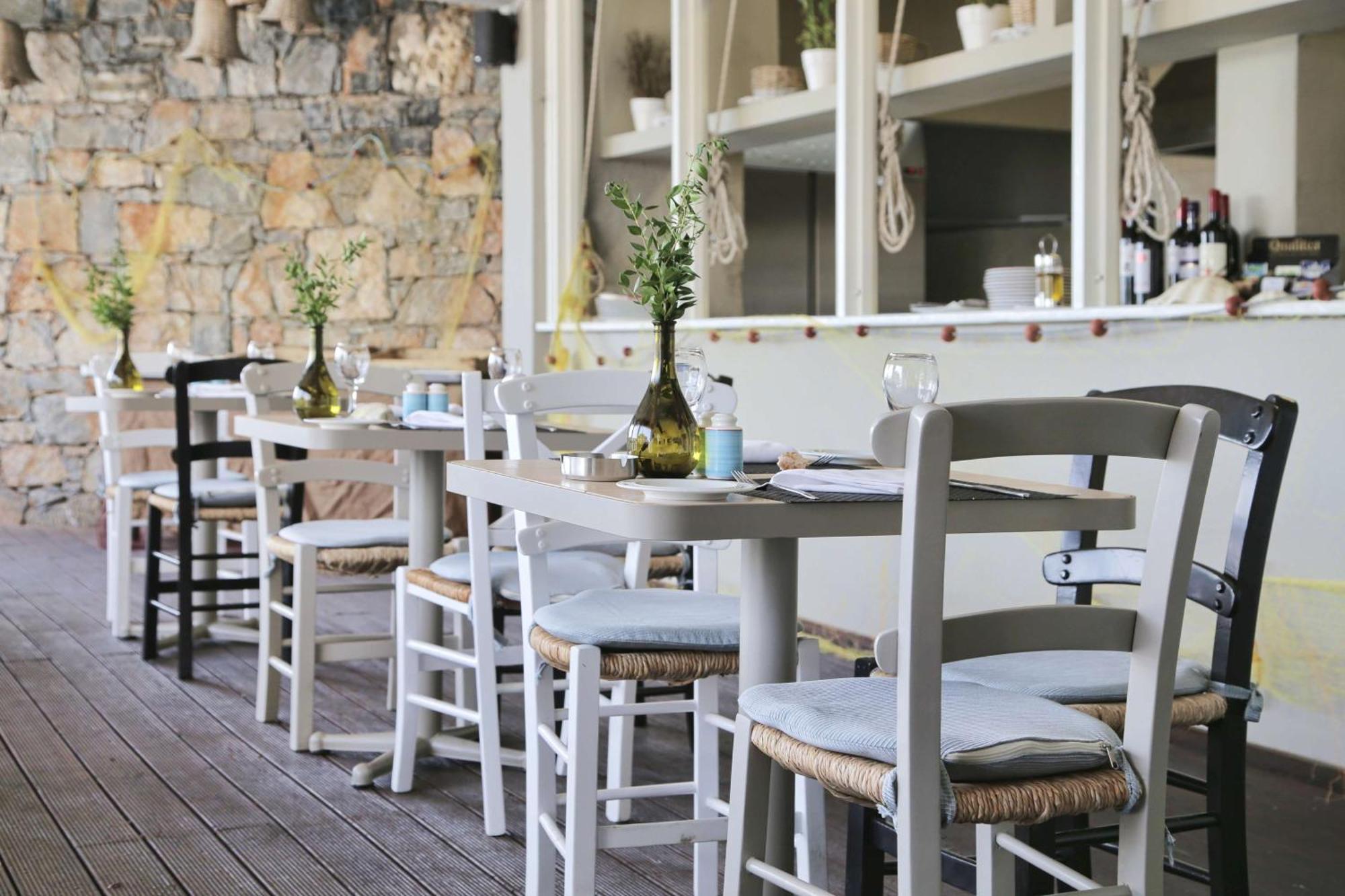 Domes Aulus Elounda All-Inclusive Resort, Adults Only, Curio By Hilton 레스토랑 사진